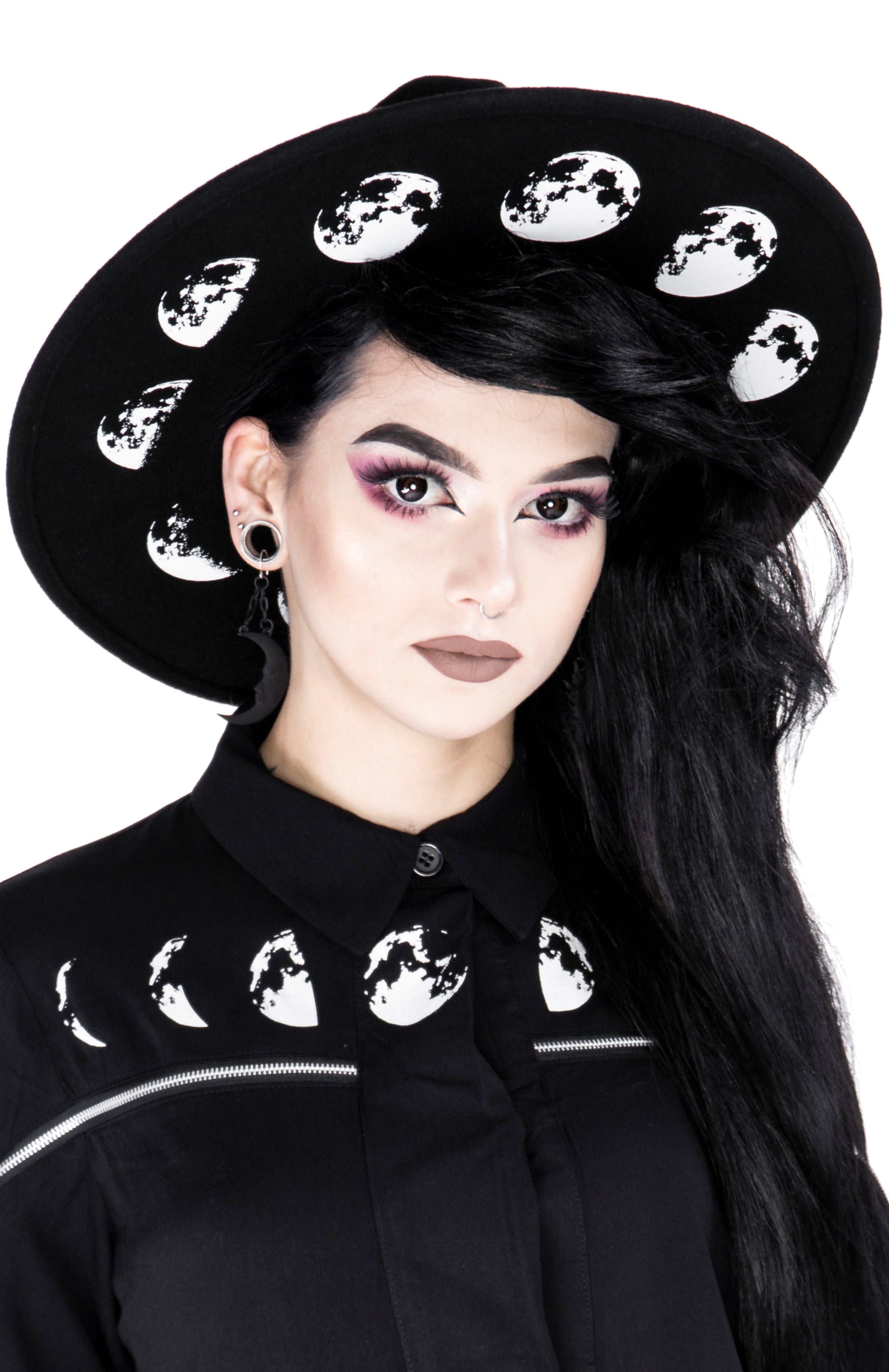 Moon Phases Hat - Goth Mall