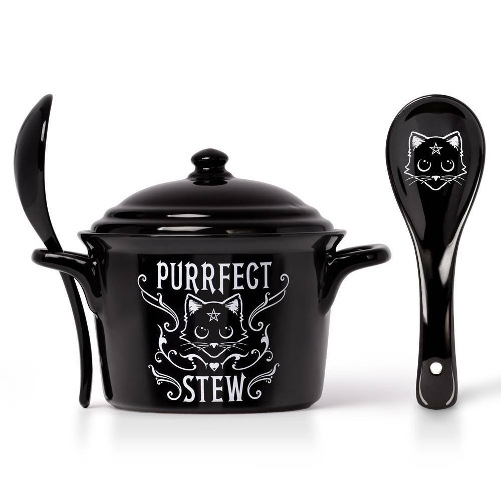 Purrfect Stew Bowl - Goth Mall