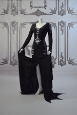 The Modern Morticia Gown - Goth Mall