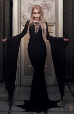 The Morticia Gown - Goth Mall