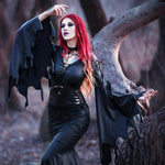 The Latex Morticia Gown - Goth Mall