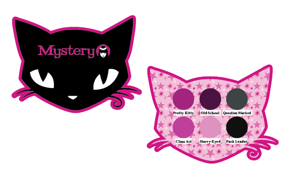 Emily The Strange Mystery Cat Palette - Goth Mall