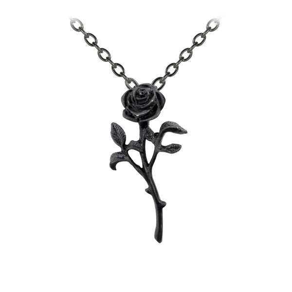 CHOA Fashion Black Rose Pendant Necklace Beauty and India | Ubuy