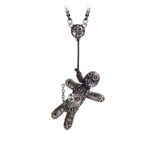 Voodoo Doll Pendant Necklace - Goth Mall