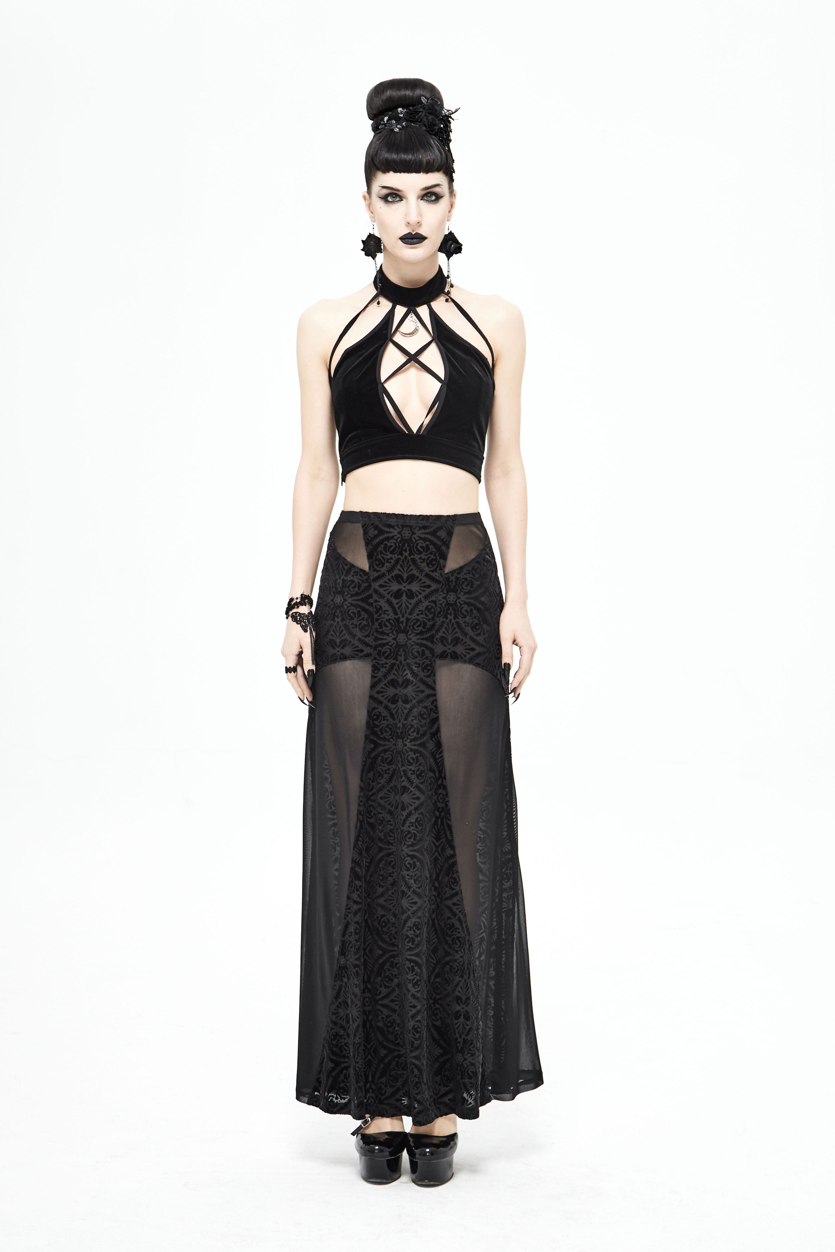 The Isis Maxi Skirt - Goth Mall