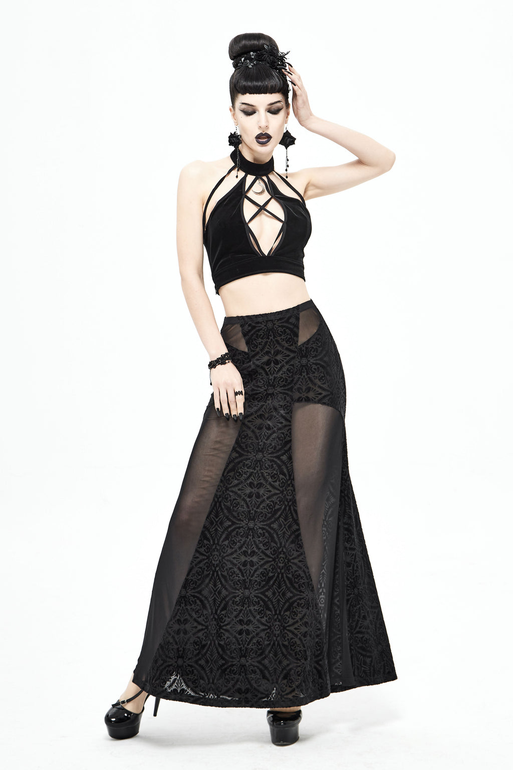 The Isis Maxi Skirt - Goth Mall