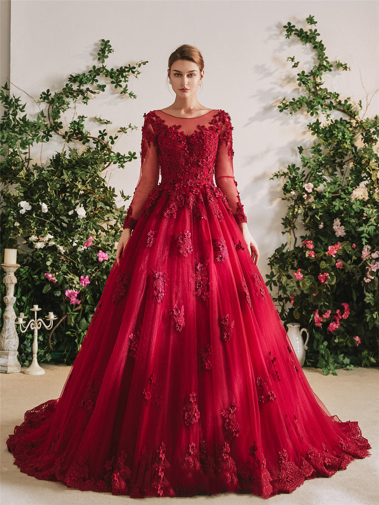 The Ruby Garden Wedding Dress | Goth Mall