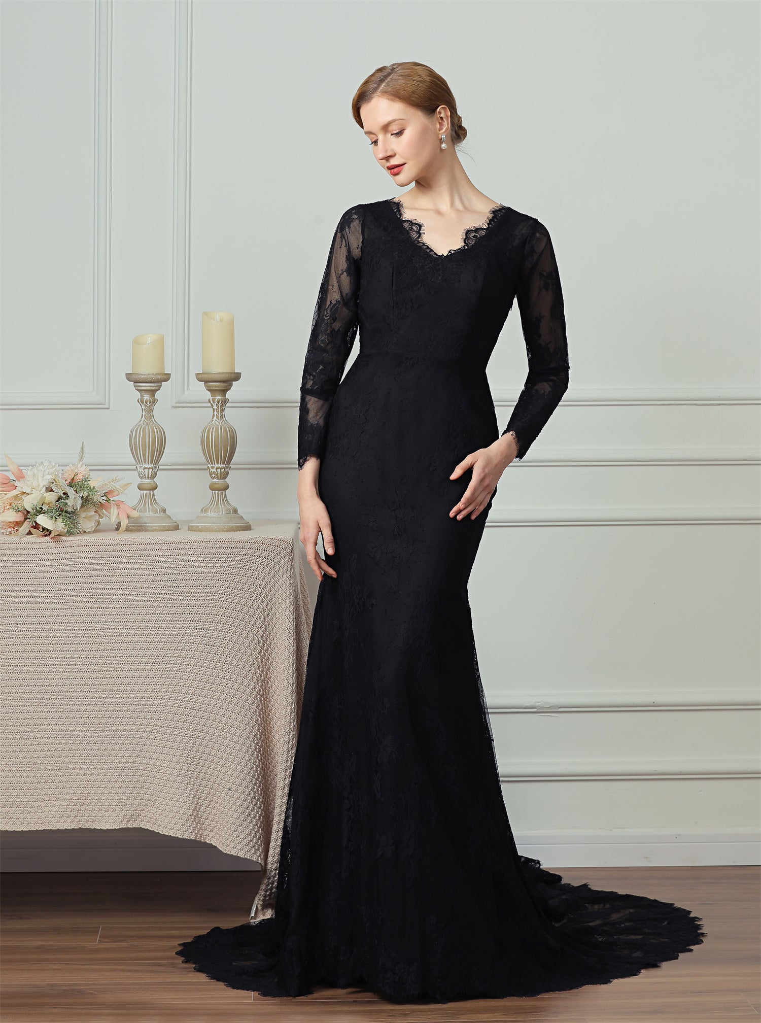 The Morticia Wedding Dress Goth Mall