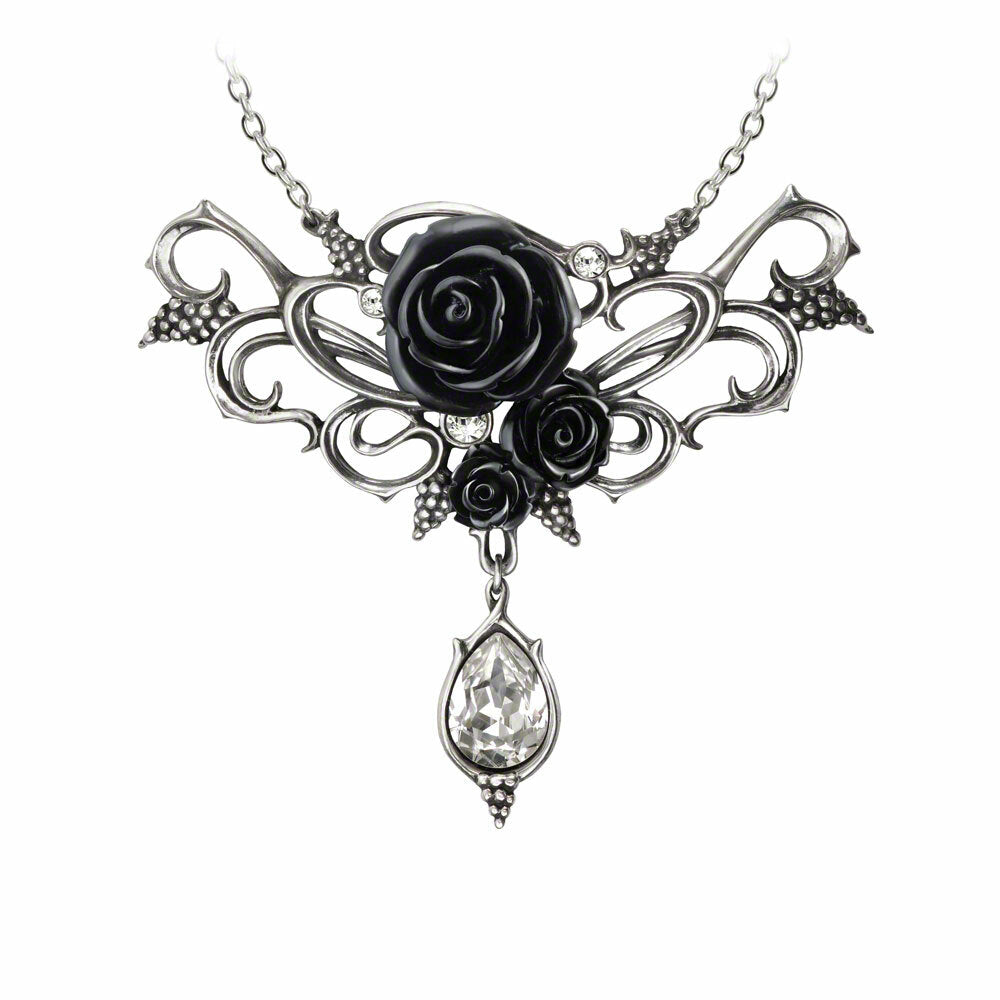 The Bacchanal Rose Necklace - Goth Mall