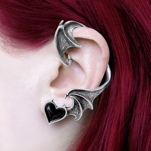 Black Soul Ear Wrap - Goth Mall