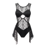 The Louisa Lace Swimsuit - Goth Mall