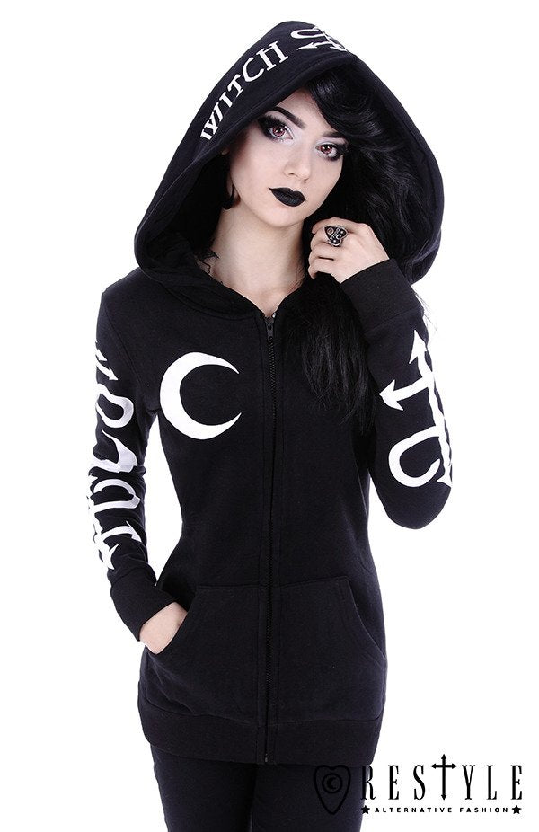 Witchcraft Symbol Hoodie - Goth Mall