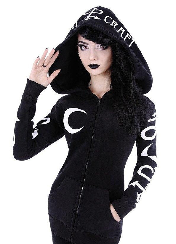 Witchcraft Symbol Hoodie - Goth Mall