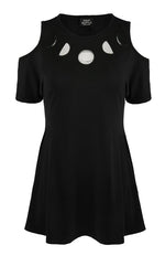 Moon Phases Dress - Goth Mall