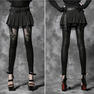 Gothic Pleated Skirt - Goth Mall
