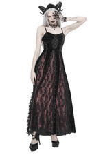 The Lady Burgundy Dress - Goth Mall