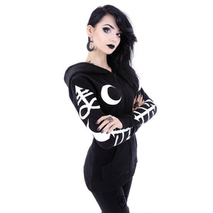 Witchcraft Symbol Hoodie - Goth Mall