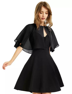 The Black Widow Dress Black / L