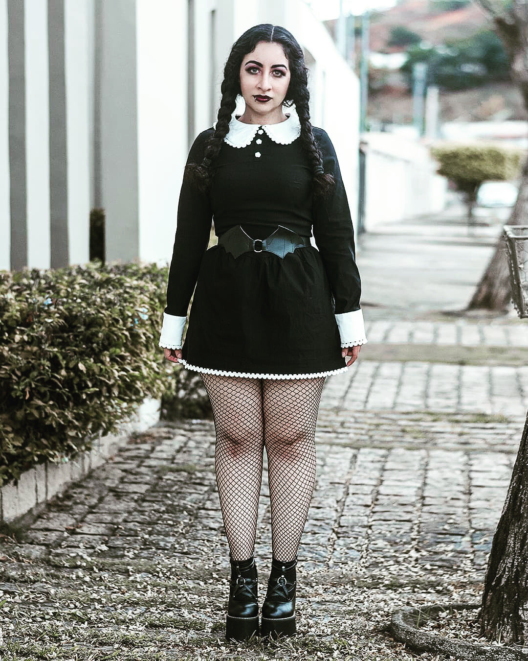 The Serious Wednesday Dress - Goth Mall