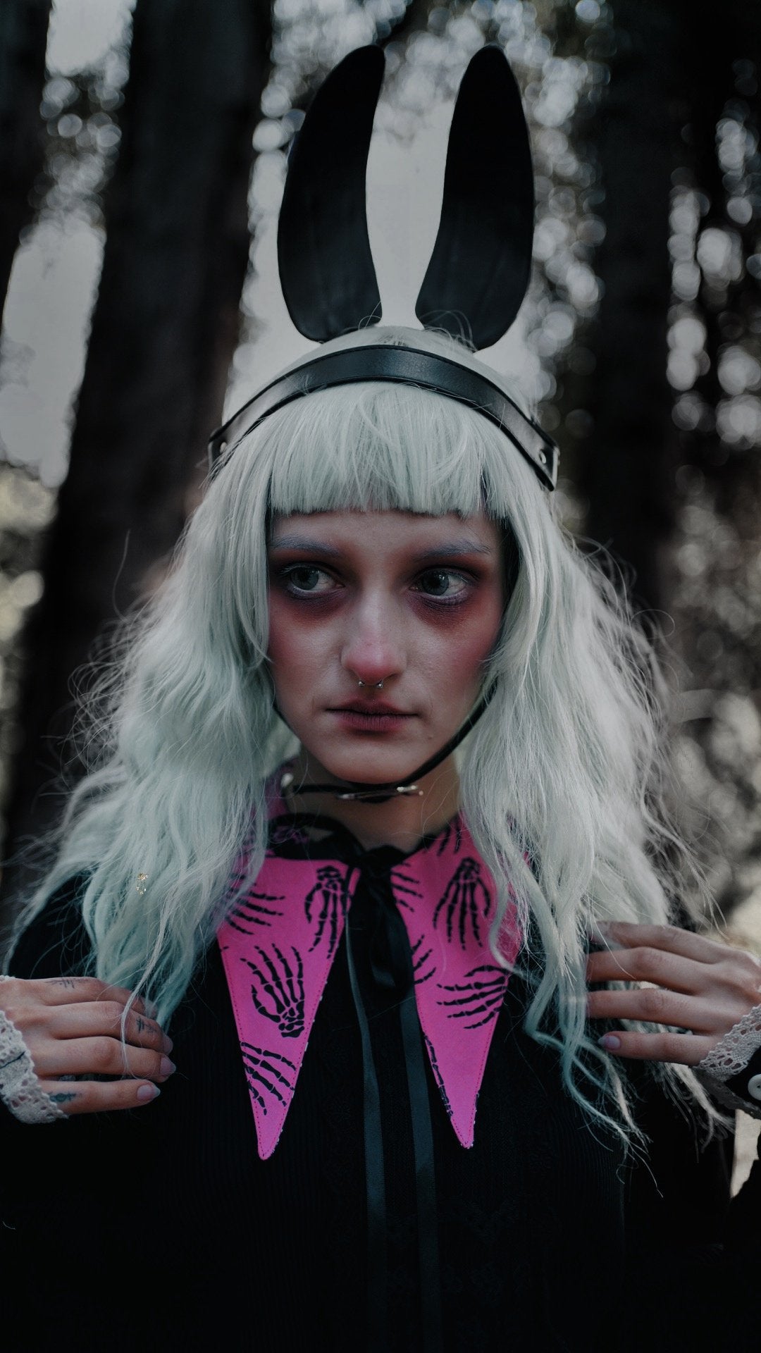 The Nightmare Reversible Collar - Goth Mall
