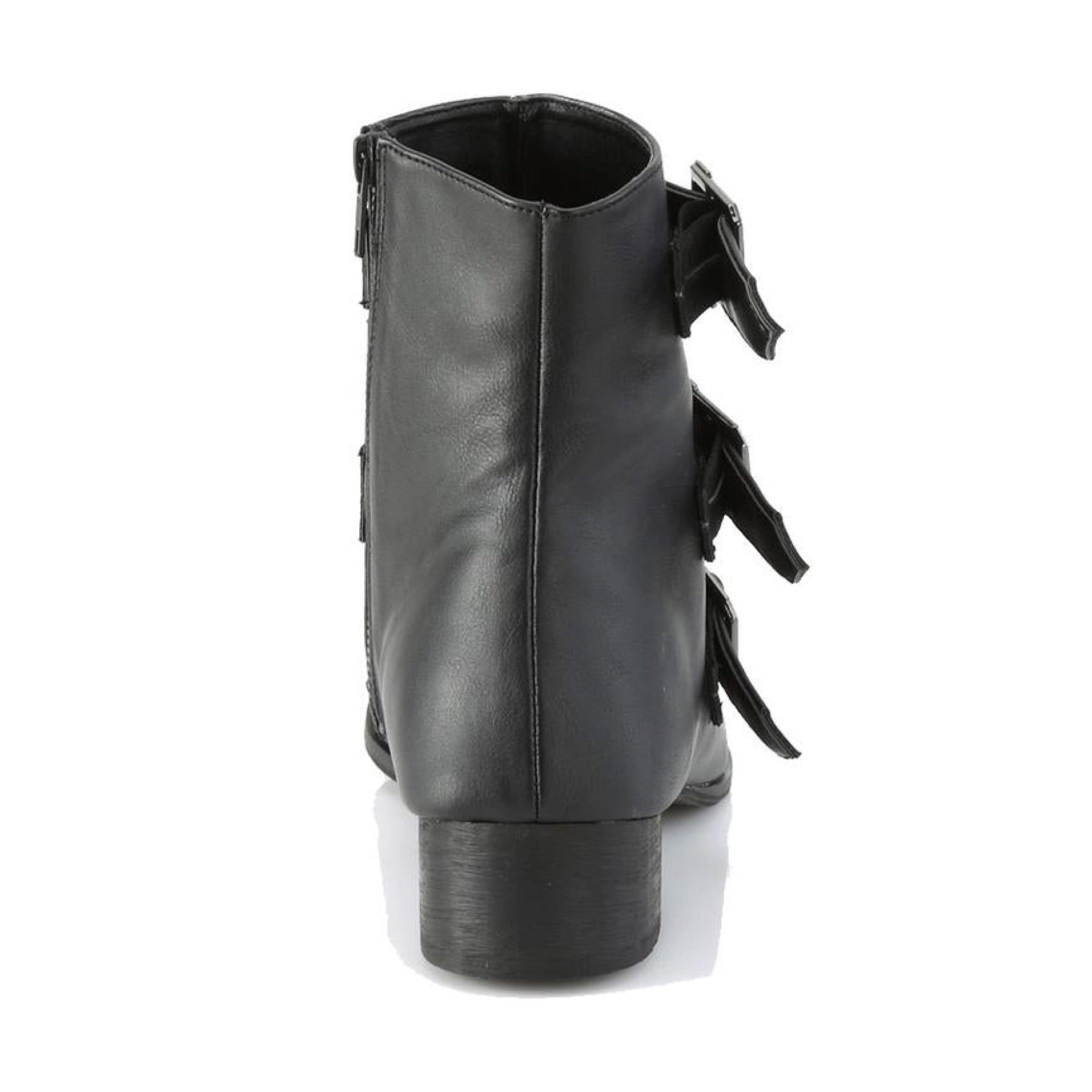 Demonia Warlock 50-C Coffin Buckle Boots - Goth Mall