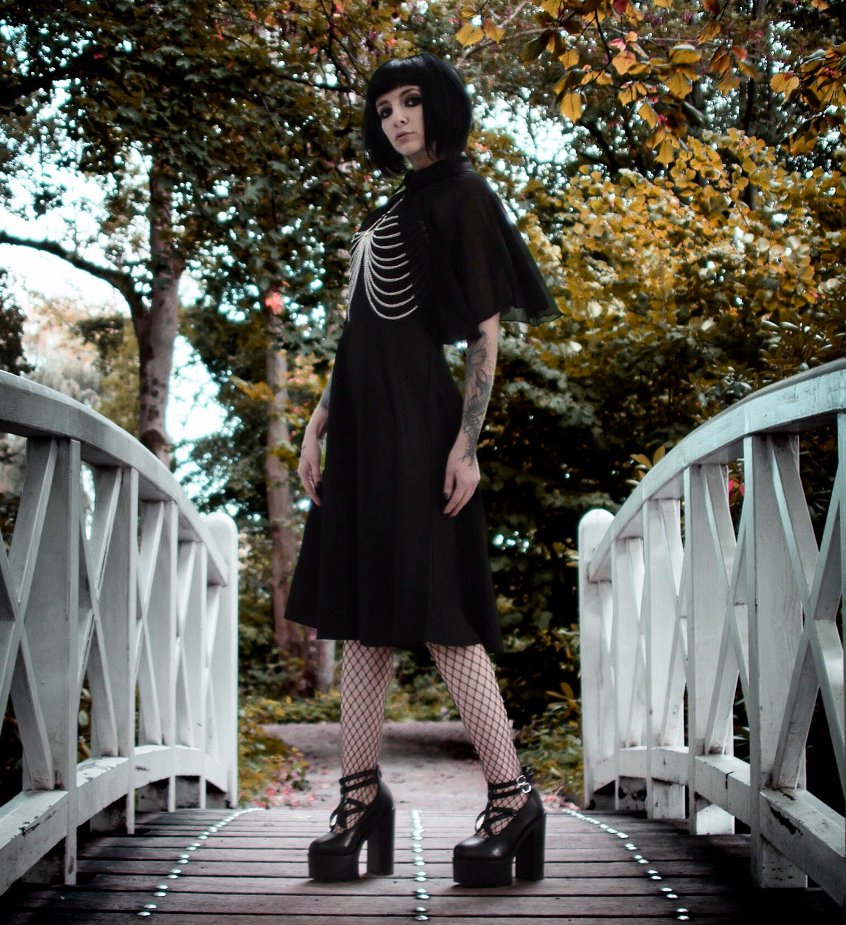 The Black Widow Dress - Goth Mall