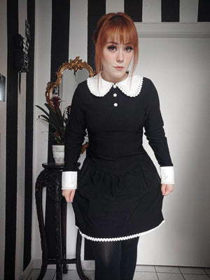 The Serious Wednesday Dress Black / Medium The Serious Wednesday Dress Black / Medium