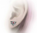 Sacred Cat Ear Studs - Goth Mall