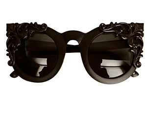 Victorian Midnight Sunglasses - Goth Mall