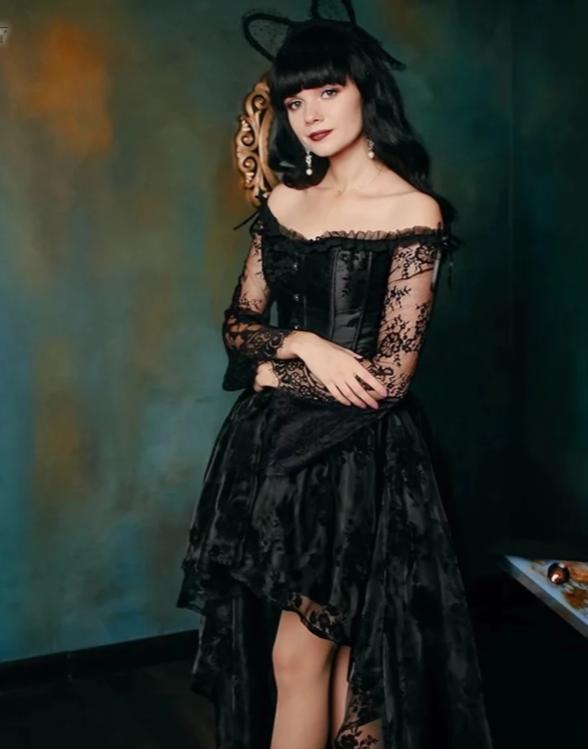 Gothic Queen Dress Red / XXL Gothic Queen Dress Red / XXL