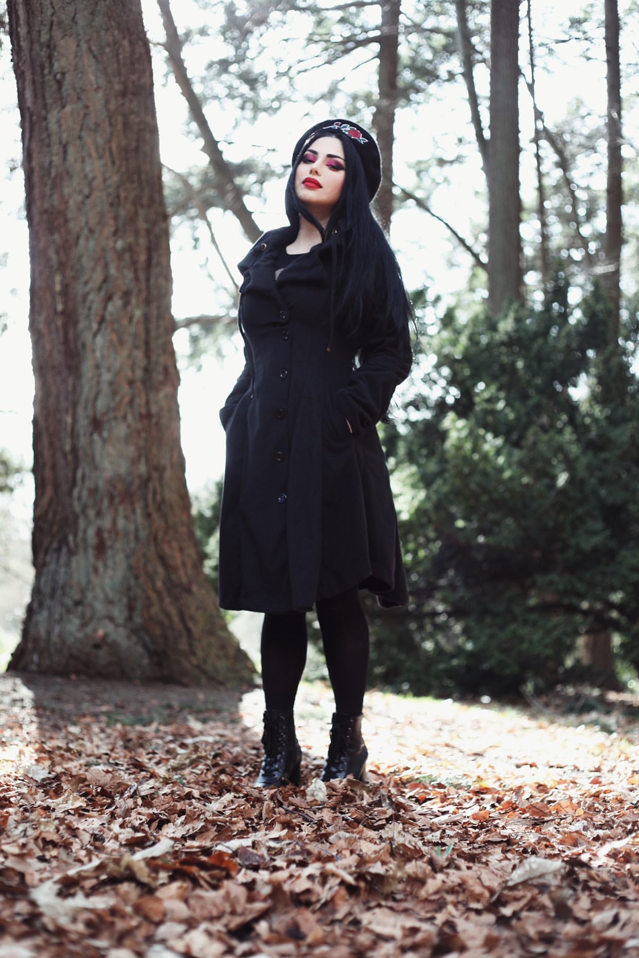 Gothic Trench Coat - Goth Mall