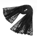 Gothic Bat Lace Shawl - Goth Mall
