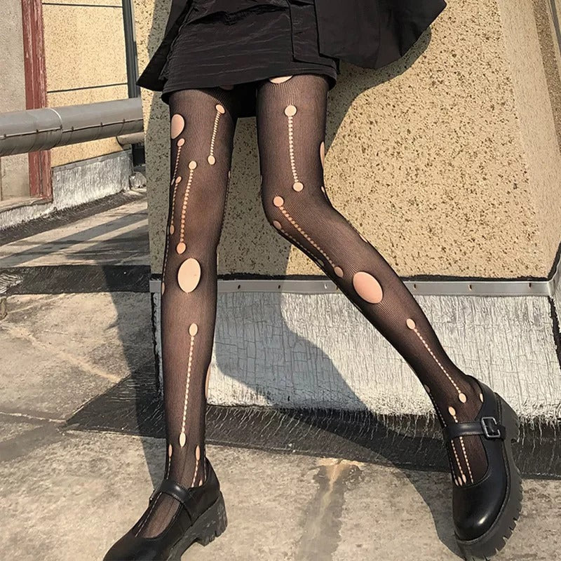 Tights with Holes