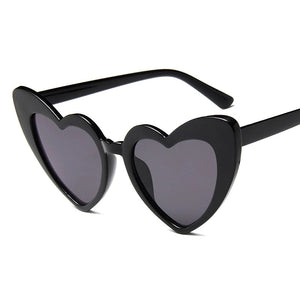 The Black Heart Sunglasses - Goth Mall