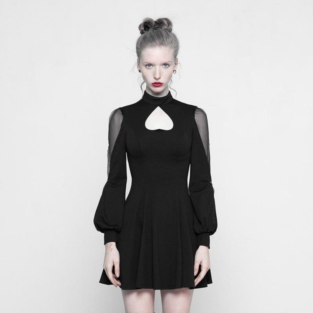 Inverted Heart Dress | Goth Mall