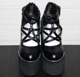 Chunky Devil Doll Shoes - Goth Mall