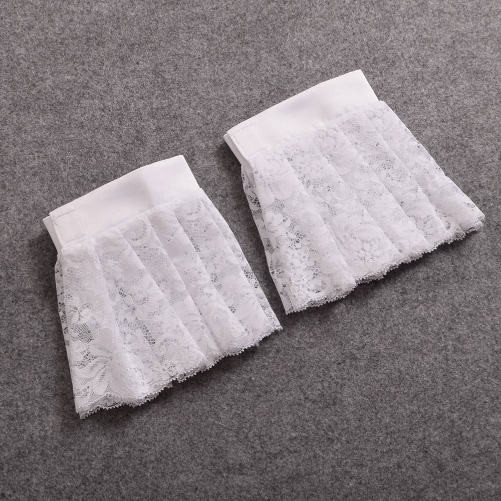 Vampire White Ruffle Vampire Ruffle Collar and Cuffs– Goth Mall