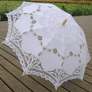 Victorian Lace Parasol - Goth Mall