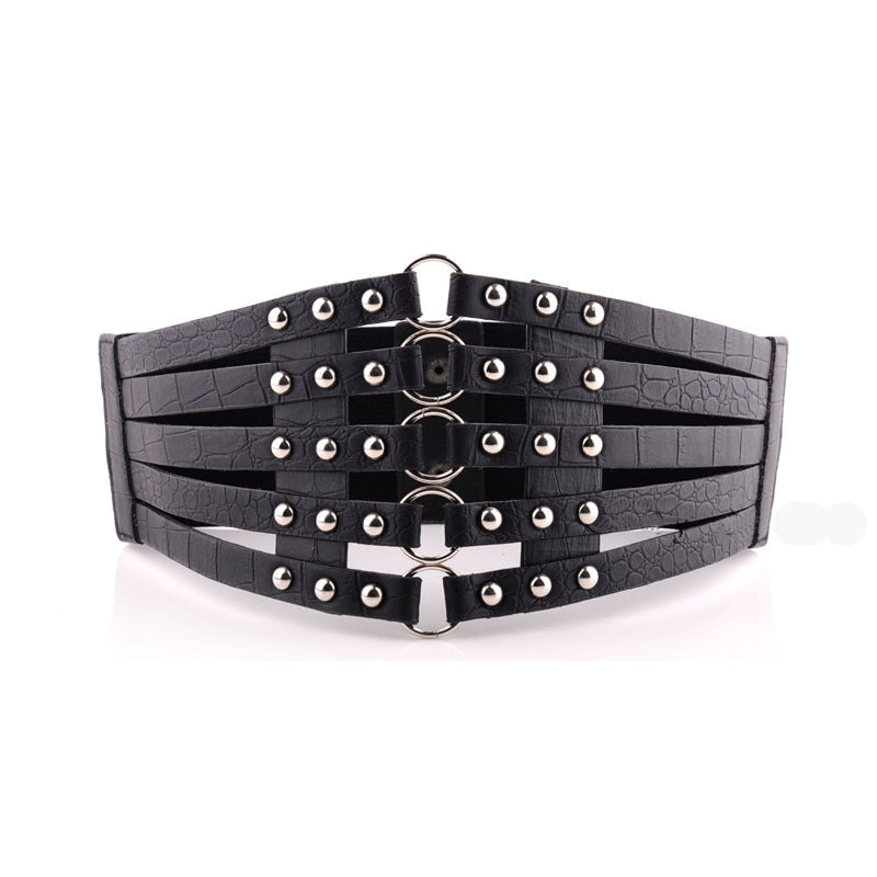 Rivets Belt– Goth Mall