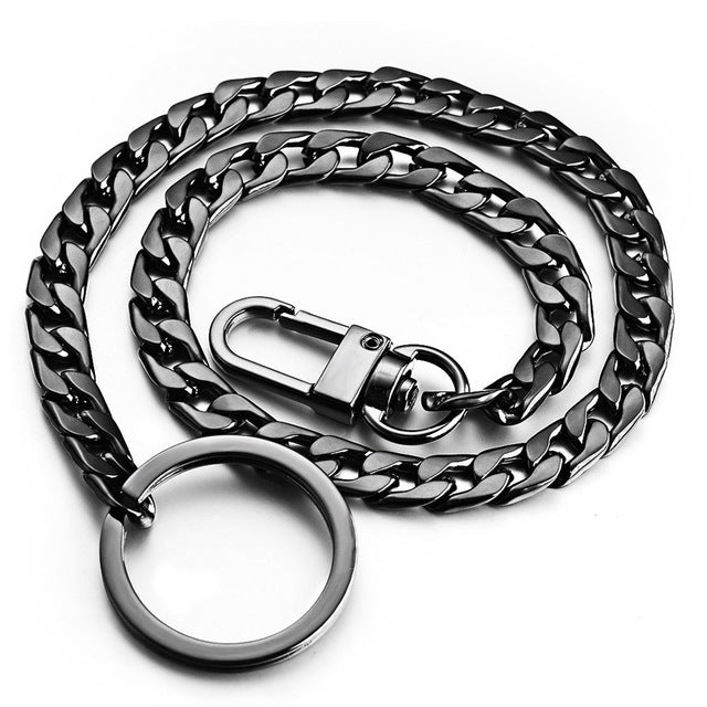 Metal Wallet Belt Chain - Goth Mall