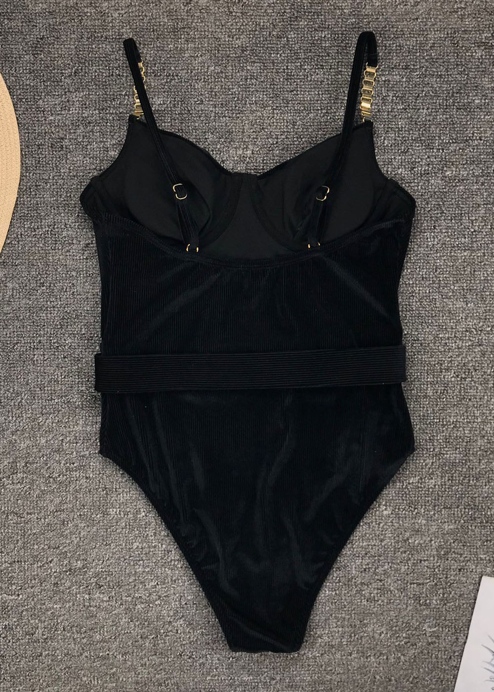 Luxe Black Swimsuit | Goth Mall