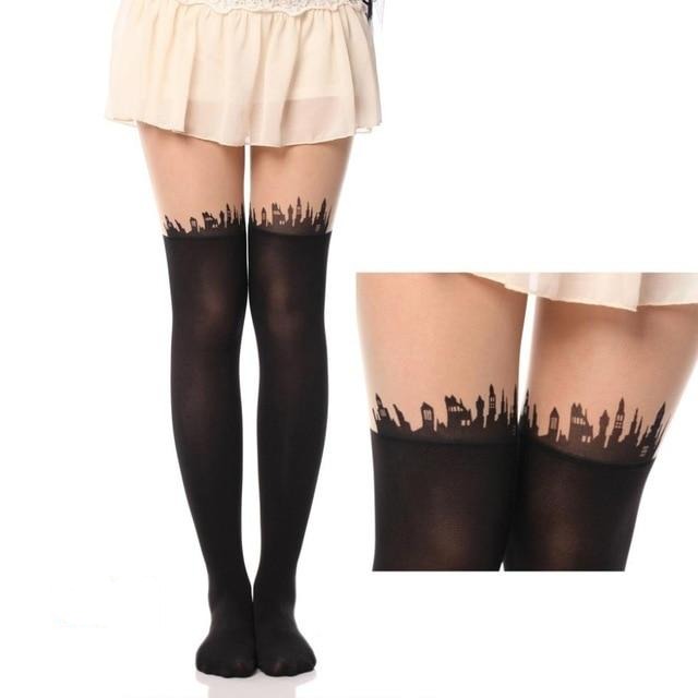 Emo Tights - Goth Mall