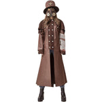 Brown Full Plague Doctor Costume - Goth Mall