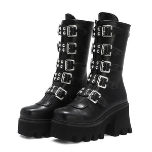 Industrial Diva Boots | Goth Mall