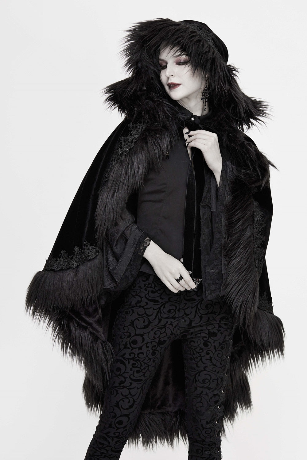 The Goth Fox Cloak | Goth Mall