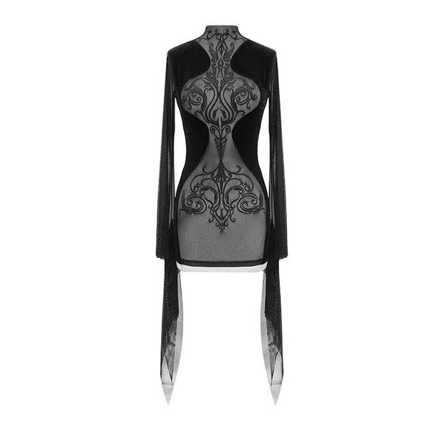 The Ethereal Vamp Dress Goth Mall The Ethereal Vamp Dress Goth Mall
