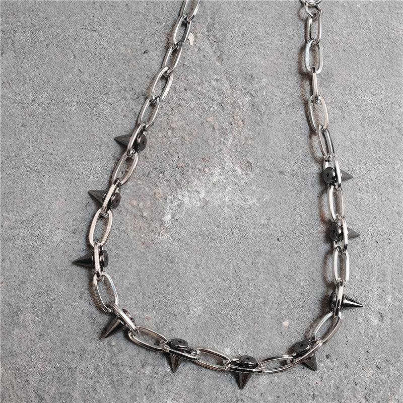 Spiked Wallet Chain - Goth Mall