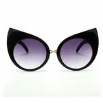 Deluxe Cat Eye Sunglasses - Goth Mall