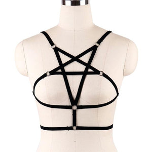 Cage Harness Bras - Goth Mall