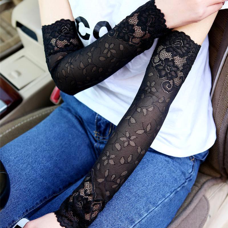 The Siouxsie Lace Gloves - Goth Mall